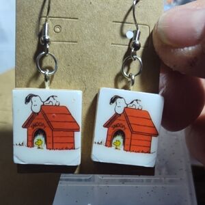 Snoopy and Woodstock Earrings